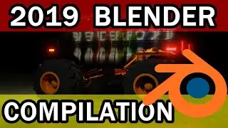 2019 Blender Animation Compilation - BlenderRookie