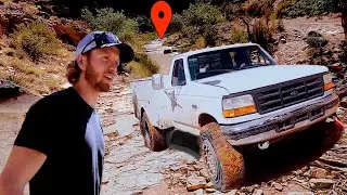 BIG FORD STUCK AND BROKEN