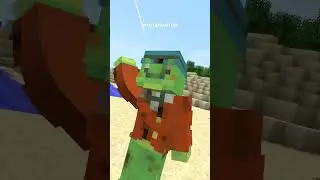 Пенся про крокодила Гену и гиену в minecraft! 😱