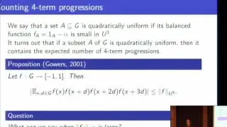 Interpreting Polynomial Structure Analytically - Julia Wolf
