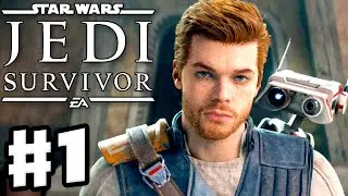 Star Wars Jedi: Survivor - Gameplay Part 1 - Captured! Intro!