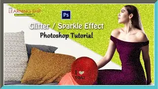 Photoshop Tutorial | Glitter Sparkle Effect