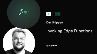 Invoking Supabase Edge Functions