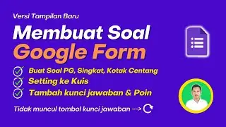 Membuat Soal di Tampilan Google Form Baru (Lengkap dengan Cara Membuat Kunci Jawaban dan Poin)