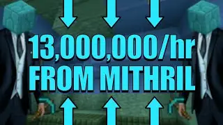 Make 13,000,000/hr From Mining MITHRIL? Hypixel Skyblock