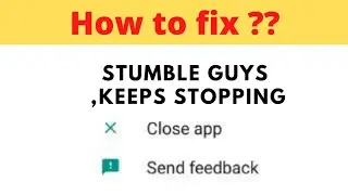 #stumbleguys #fing24 HOW TO FIX KEEPS STOOPING PROBLEM IN STUMBLE GUYS 🏃‍♀️🏃 | FING 24 😌🆒