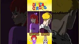 Ragatha And Kinger Human version Transformation | The Amazing Digital Circus