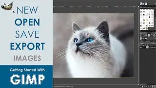 Saving And Exporting Images In Gimp | Tutorial For Beginners