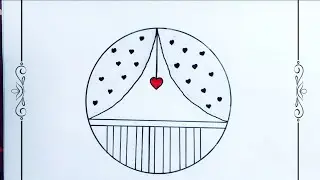 ❤️ Circle Drawing Step By Step for Beginners | Circle Drawing Easy | Circle Drawing