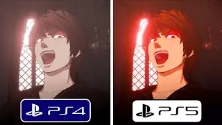 Death Note Within PS4 vs PS5 Graphics Comparison