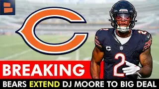 🚨Chicago Bears Sign DJ Moore TO MASSIVE Contract Extension In Win-Win Deal! | Bears News Today