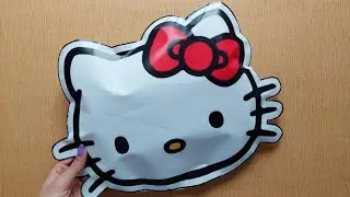 Unboxing Large Blind Bag Paper 💖 ASMR 💖 HELLO KITTY SANRIO 😍 satisfying opening blind bag