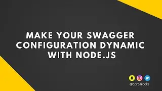 🔧 Make your Swagger config files dynamic using Node.js