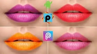 Como Pintar Los Labios en PicsArt Tutorial español Editor Movil