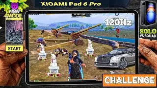 👿XIAOMI PAD 6 Pro PUBG TEST || DON'T BUY!🔥ERIANGLE 120FPS💥XIAOMI PAD 6 PUBG (BGMI) TEST