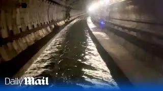 Flooded tunnel disrupts Eurostar trains leading to more than a dozen cancellations