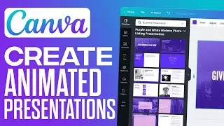 How To Create Animated Presentations On Canva | Easy Tutorial (FREE)