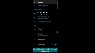 How to remove default signature in Outlook app on mobile phone