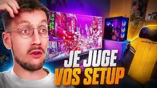 JE JUGE VOS SETUPS ! Il joue sur une télé ?!