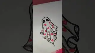 Ghost drawing #shortsvideo