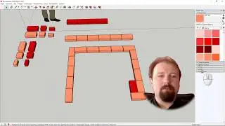 SketchUp для Печника: 03 Замена кирпичей