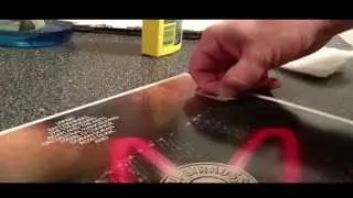 How To Remove A Sticker From A Record Album Cover [Time-Lapse]