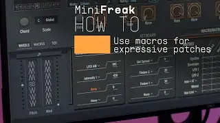 How to | MiniFreak / MiniFreak V - Using Macros