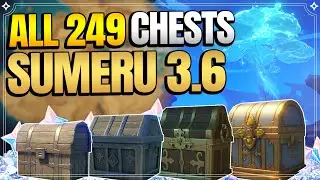 ALL Chest Locations in Sumeru Desert 3.6 | In Depth Follow Along |【Genshin Impact】