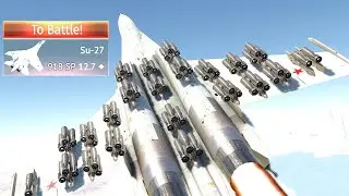 IT RAINING BOMBS 💥💥💥  SU-27 CAS