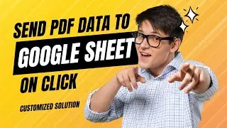 Submit PDF Data to Google Sheets