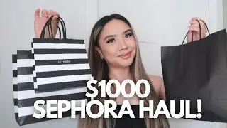 BIGGEST SEPHORA HAUL OF 2021 | I SPENT $1000 AT SEPHORA!