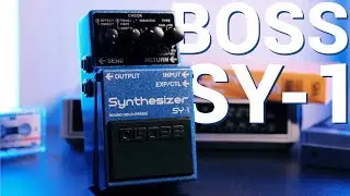 Super ambient guitar sounds: Boss SY-1 Synthesizer!