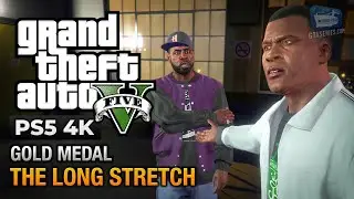 GTA 5 PS5 - Mission #18 - The Long Stretch [Gold Medal Guide - 4K 60fps]