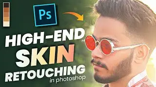 Perfect High-End Skin Retouching & Smoothing In Photoshop | Masterclass | Perfect Dodge & Burn Shine