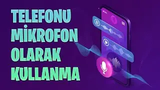 TELEFONU BİLGİSAYAR MİKROFONU OLARAK KULLANMA 2021 - WO MIC KULLANIMI