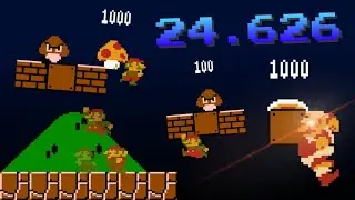 Super Mario Bros. 1-1 as Fire Mario in 24.626 *FWR*