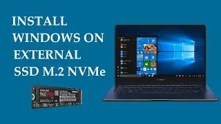 How to Create Portable Windows 10/11on SSD M.2 NVMe👉Install Windows on External Drive➡️Windows to Go