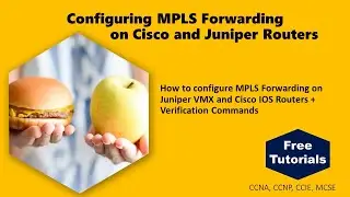 Configuring MPLS Forwarding on Juniper and Cisco Routers - Part 1