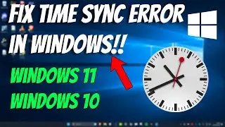 How To Fix Internet Time Sync Error