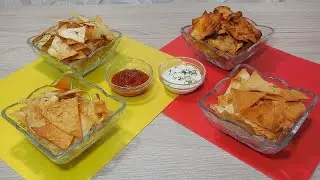 ✅Быстрые и хрустящие чипсы - 4 разных вкуса/Fast & Crispy Chips - 4 Different Flavors