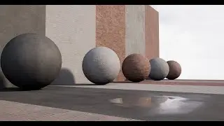 [UE4] Marketplace - Urban Materials Pack Preview