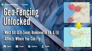 DJI Fly App Huge Change - Most DJI Geo-Fencing Zones Now Gone