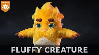 Sculpting in Blender 2.91 || 30 - Fluffy Creature