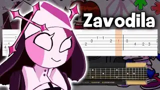 Zavodila - Friday Night Funkin (Mid-Fight Masses) OST - Guitar tutorial (TAB)