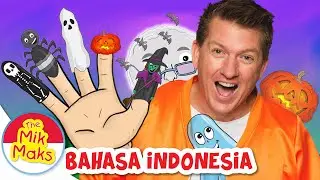 Lagu Keluarga Jari Halloween | Lagu Halloween Menyenangkan Untuk Anak-anak | The Mik Maks Indonesia