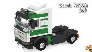 Scania R113M 360 из Lego