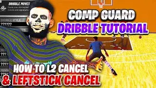 "2K24" COMP GUARD DRIBBLE TUTORIAL WITH CONTROLLER CAM!