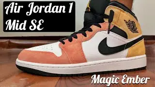 Air Jordan 1 Mid SE - Magic Ember (My first Jordan 1)