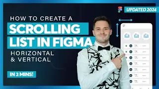 Horizontal & Vertical Scrolling Tutorial in Figma (Updated 2024)