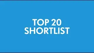 The 2022 Top 20 Shortlist has been announced!